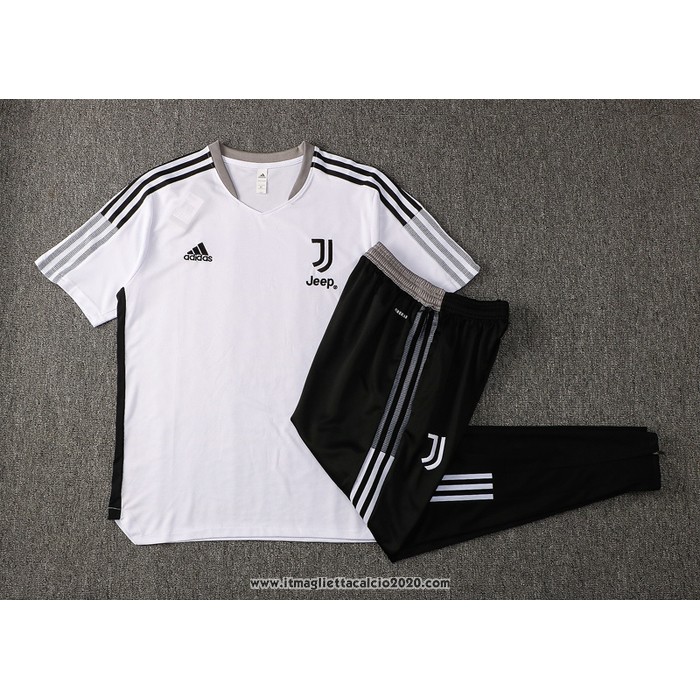 Tuta da Track Juventus Manica Corta 2021 2022 Bianco